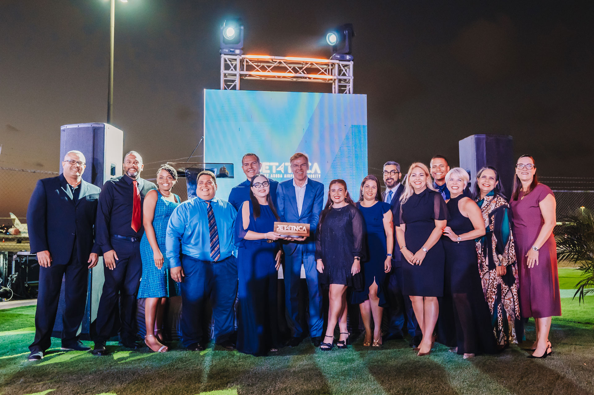 Aruba Airport Jet TNCA One Year Celebration Team - JETTNCA